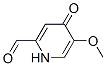 2-Pyridinecarboxaldehyde, 1,4-dihydro-5-methoxy-4-oxo- (9CI) CAS#: 89791-88-8