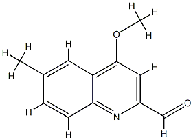 2-Quinolinecarboxaldehyde,4-methoxy-6-methyl-(9CI) CAS#: 802906-22-5
