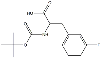 2-[(TERT-BUTOXYCARBONYL)AMINO]-3-(3-FLUOROPHENYL)PROPANOIC ACID CAS#: 87184-23-4