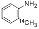 2-TOLUIDINE [METHYL-14C] CAS#: 82299-97-6