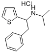 2-Thenylamine, alpha-benzyl-N-isopropyl-, hydrochloride CAS#: 80154-65-0