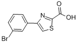 2-Thiazolecarboxylic  acid,4-(3-bromophenyl)- CAS#: 808128-00-9