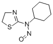 2-Thiazoline, 2-(cyclohexylnitrosamino)- CAS#: 80672-60-2
