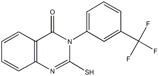 2-Thioxo-3-(3-(trifluoromethyl)phenyl)-2,3-dihydro-4(1H)-quinazolinone CAS#: 81066-86-6