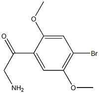 2-amino-1-(4-bromo-2,5-dimethoxyphenyl)ethanone CAS#: 807631-09-0