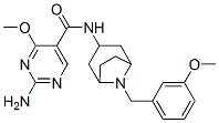 2-amino-4-methoxy-N-[8-[(3-methoxyphenyl)methyl]-8-azabicyclo[3.2.1]oc t-3-yl]pyrimidine-5-carboxamide CAS#: 84923-29-5
