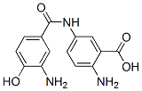 2-amino-5-[(3-amino-4-hydroxybenzoyl)amino]benzoic acid CAS#: 85237-57-6
