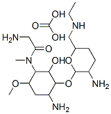 2-amino-N-[4-amino-3-[3-amino-6-(ethylaminomethyl)oxan-2-yl]oxy-2-hydr oxy-6-methoxy-cyclohexyl]-N-methyl-acetamide, carbonic acid CAS#: 83860-41-7