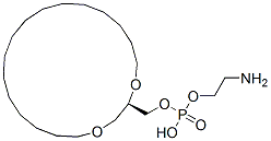 2-aminoethyl (R)-1,4-dioxacycloicos-2-ylmethyl hydrogen phosphate CAS#: 85006-06-0