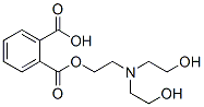 [2-[bis(2-hydroxyethyl)amino]ethyl] hydrogen phthalate CAS#: 84473-57-4