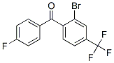 2-bromo-4'-fluoro-4-(trifluoromethyl)benzophenone CAS#: 85721-09-1