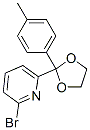 2-bromo-6-[2-(p-tolyl)-1,3-dioxolan-2-yl]pyridine CAS#: 87848-96-2