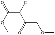 2-chloro-4-Methoxy-3-oxo-butanoic acid Methyl ester CAS#: 84746-34-9