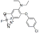 2-chloro-5-(4-chlorophenoxy)-4-diethylaminobenzenediazonium tetrafluoroborate CAS#: 84196-02-1
