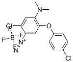 2-chloro-5-(4-chlorophenoxy)-4-dimethylaminobenzenediazonium tetrafluoroborate CAS#: 84196-04-3