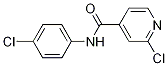 2-chloro-N-(4-chlorophenyl)pyridine-4-carboxamide CAS#: 85726-26-7