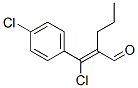 2-[chloro(4-chlorophenyl)methylene]valeraldehyde CAS#: 83706-49-4