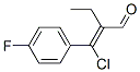 2-[chloro(4-fluorophenyl)methylene]butyraldehyde CAS#: 83846-60-0