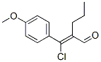 2-[chloro(4-methoxyphenyl)methylene]valeraldehyde CAS#: 83846-76-8