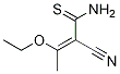 2-cyano-3-ethoxybut-2-enethioaMide CAS#: 89943-20-4