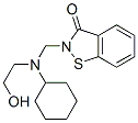 2-[[cyclohexyl(2-hydroxyethyl)amino]methyl]-1,2-benzisothiazol-3(2H)-one CAS#: 84012-53-3