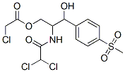 2-[(dichloroacetyl)amino]-3-hydroxy-3-[4-(methylsulphonyl)phenyl]propyl chloroacetate CAS#: 84824-83-9