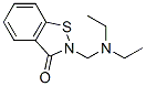 2-[(diethylamino)methyl]-1,2-benzisothiazol-3(2H)-one CAS#: 84012-58-8