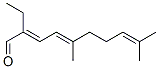 2-ethyl-5,9-dimethyldeca-2,4,8-trienal CAS#: 85204-16-6