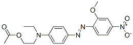 2-[ethyl[4-[(2-methoxy-4-nitrophenyl)azo]phenyl]amino]ethyl acetate CAS#: 83049-04-1