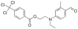 2-[ethyl(4-formyl-3-methylphenyl)amino]ethyl 4-(trichloromethyl)benzoate CAS#: 86626-74-6