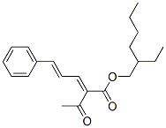 2-ethylhexyl 2-acetyl-5-phenylpenta-2,4-dienoate CAS#: 87148-01-4