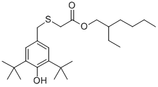 2-ethylhexyl [[[3,5-bis(1,1-dimethylethyl)-4-hydroxyphenyl]methyl]thio]acetate CAS#: 80387-97-9
