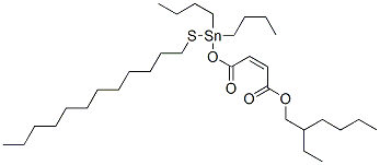 2-ethylhexyl 4-[[dibutyl(dodecylthio)stannyl]oxy]-4-oxoisocrotonate CAS#: 84332-96-7