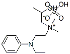 [2-(ethylphenylamino)ethyl][2-hydroxypropyl]dimethylammonium hydrogen sulphate CAS#: 83732-78-9