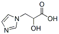 2-hydroxy-3-imidazol-1-yl-propanoic acid CAS#: 876-19-7