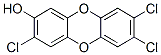 2-hydroxy-3,7,8-trichlorodibenzo-4-dioxin CAS#: 82019-04-3