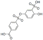 2-hydroxy-5-(4-carboxybenzenesulfonyloxy)benzene sulfonic acid CAS#: 83285-81-8
