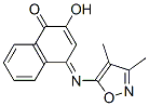 2-hydroxy-N-(3,4-dimethyl-5-isoxazolyl)-1,4-naphthoquinone imine CAS#: 81620-91-9