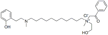 (2-hydroxyethyl)[11-[(2-hydroxyphenethyl)methylamino]undecyl]methylphenacylammonium chloride CAS#: 82866-92-0
