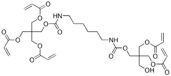 2-(hydroxymethyl)-5,14-dioxo-2,17,17-tris[[(1-oxoallyl)oxy]methyl]-4,15-dioxa-6,13-diazaoctadecane-1,18-diyl diacrylate CAS#: 85865-99-2