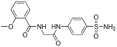 2-methoxy-N-[(4-sulfamoylphenyl)carbamoylmethyl]benzamide CAS#: 81870-66-8