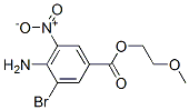 2-methoxyethyl 4-amino-3-bromo-5-nitrobenzoate CAS#: 85169-22-8