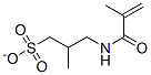 2-methyl-3-[(2-methyl-1-oxoallyl)amino]propanesulphonate CAS#: 80675-31-6