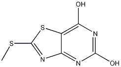 2-(methylthio)thiazolo[4,5-d]pyrimidine-5,7-diol CAS#: 87789-29-5