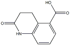2-oxo-1,2,3,4-tetrahydroquinoline-5-carboxylic acid CAS#: 88371-29-3