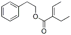 2-phenylethyl 2-ethyl-2-butenoate CAS#: 85204-17-7