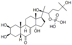 20-hydroxyecdysone-22-phosphate CAS#: 86577-97-1