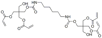 2,17-bis(hydroxymethyl)-5,14-dioxo-2,17-bis[[(1-oxoallyl)oxy]methyl]-4,15-dioxa-6,13-diazaoctadecane-1,18-diyl diacrylate CAS#: 85865-98-1