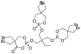 2,2'-[[2-[[[5,5-bis(bromomethyl)-1,3,2-dioxaphosphorinan-2-yl]oxy]methyl]-2-ethylpropane-1,3-diyl]bis(oxy)]bis[5,5-bis(bromomethyl)-1,3,2-dioxaphosphorinane] P,2,2'-trioxide CAS#: 83044-96-6