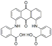 2,2'-[(9,10-dihydro-9,10-dioxo-1,8-anthrylene)diimino]bisbenzoic acid CAS#: 83929-62-8